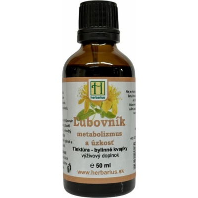 Herba Vitalis tinktúra z byliny Ľubovník bodkovaný 50 ml