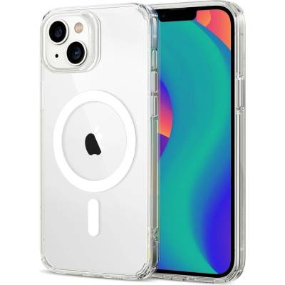 ESR Кейс ESR Krystec Halolock за iPhone 14 Plus, съвместим с MagSafe, прозрачен (4894240174951)