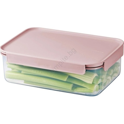 UTC Кутия за храна classic plus 2, 8 л розова/прозрачна (ut0201)