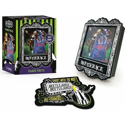 Running Press Beetlejuice Framed Photo With Sound! Miniature Editions