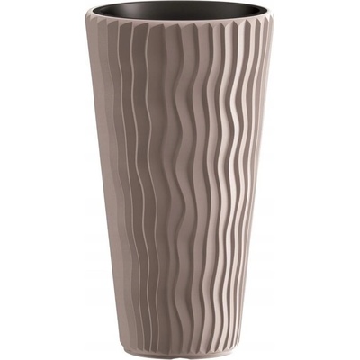 Prosperplast Kvetináč plast béžový 30 x 30 x 53 cm