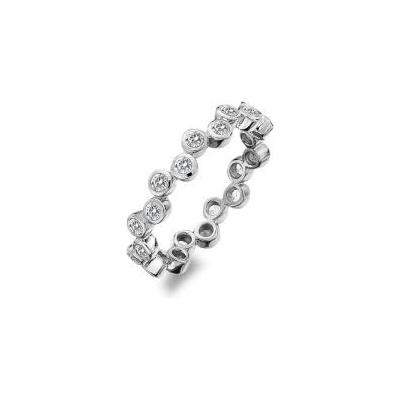 Hot Diamonds Strieborný prsteň Willow DR20801
