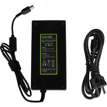 Image 1 of Green Cell Зарядно за лаптопи Lenovo, 150W / 19, 5V / 7, 7A / правоъгълен конектор (AD115P)