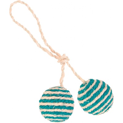 Jollypaw 2 loptičky na lanku 4,5 cm