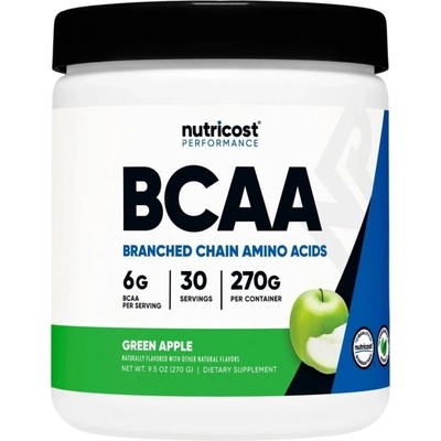 Nutricost Bcaa 2: 1: 1 [270 грама] Зелена ябълка