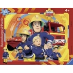 Ravensburger Verlag Ravensburger Kinderpuzzle - 06114 Sam, der Feuerwehrmann - Rahmenpuzzle für Kinder ab 4 Jahren, mit 33 Teilen