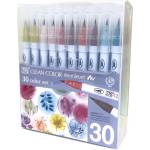 ZIG Clean Color Pensel Pen Комплект A с 30 бр (RB-6000AT/30VA)