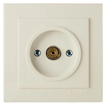 NILSON РОЗЕТКА ТЕЛЕВИЗИОННА КРЕМ touran