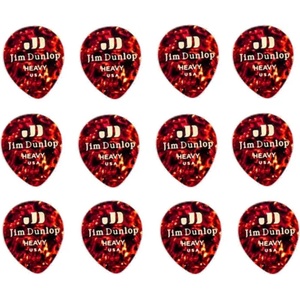 Dunlop 485P-05HV Celluloid Teardrop Перце за китара