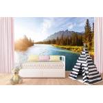 DIMEX ART Самозалепваща се флизелинова фототапета замъкът, канада 375 x 250 см