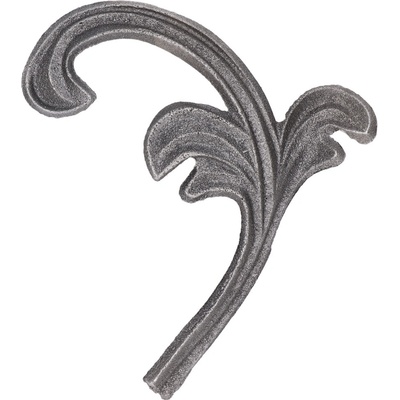 List 105x95x4 mm ľavý