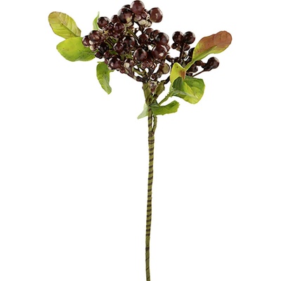 VK Dekoratívna vetvička s bobuľami, 33 cm