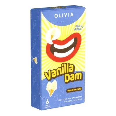 Olivia Dams Vanilla 6 ks