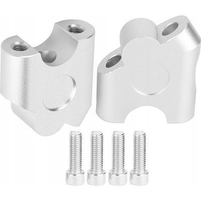 Adaptér / Podložka pre zvýšenie riadidiel 22 mm, chróm