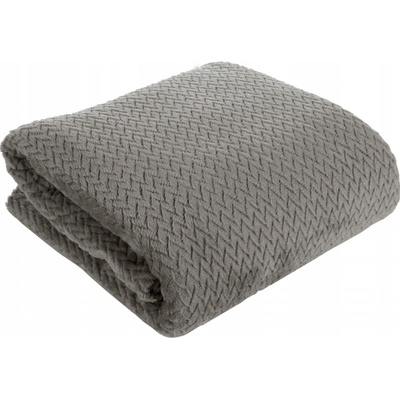 Design 91 přehoz na postel mikrovlákno sivý 200 x 220 cm