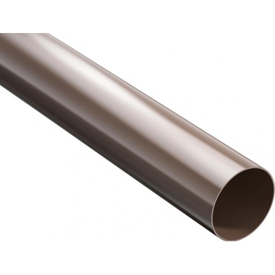 Gutta Aqua Plastový odkvapový zvod 3000 mm 63 mm hnedá