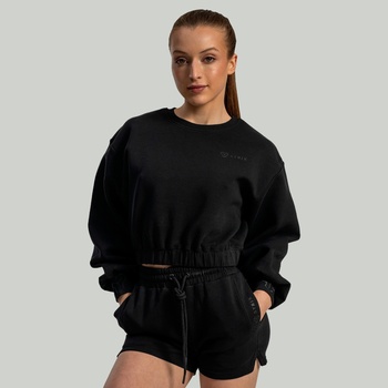 GymBeam STRIX Дамска блуза Lunar Cropped Black L