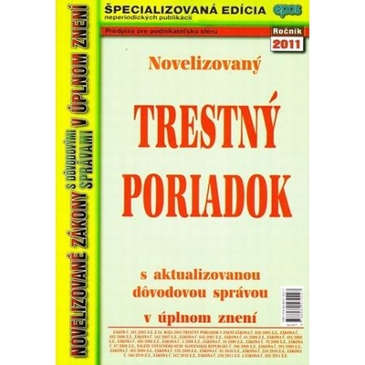 Novelizovaný trestný poriadok