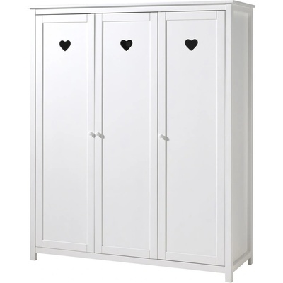 Vipack Бял детски гардероб 159x191x57 cm Amori - Vipack (AMKL1314)