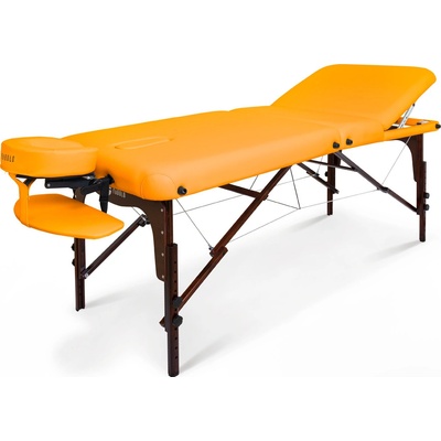 Fabulo Skladací masážny stôl Diablo Plus Set Farba: žltá 192 x 76 cm 21,1 kg 4 farby