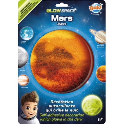 Buki France Светеща в тъмното планета Buki Space - Марс (BK3DF8)