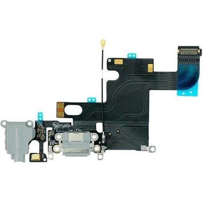 AppleKing nabíjecí a audio flex konektor pro iPhone 6S - bílý