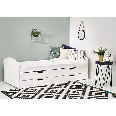 Halmar Двойно детско легло LAGUNA 2 (LAGUNA/white/HAL/CHILDbed/DAM)