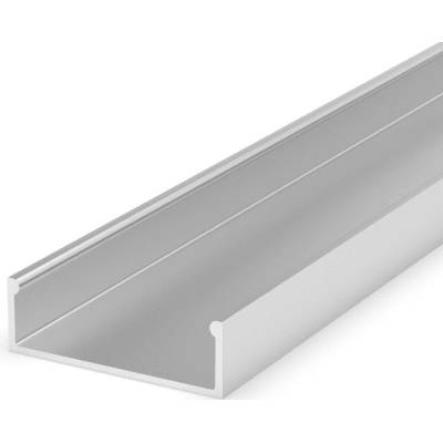 LED profil P13-1 stříbrný široký přisazený - Profil bez krytu 2m TL-092251 092251
