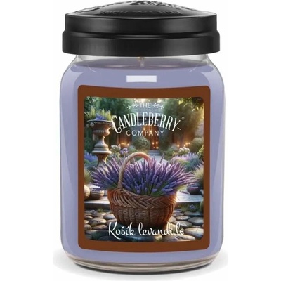 Candleberry - Košík levandule 624 g