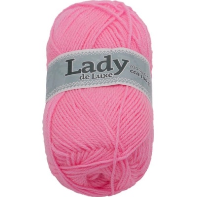 Bellatex Příze LADY de Luxe 100g / 238 m Růžová sv.