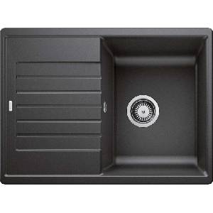 BLANCO Zia 45 - Мивка от Silgranit, 68x50 см, с регулиране на оттока, антрацит 524711 (524711) Мивка за вграждане