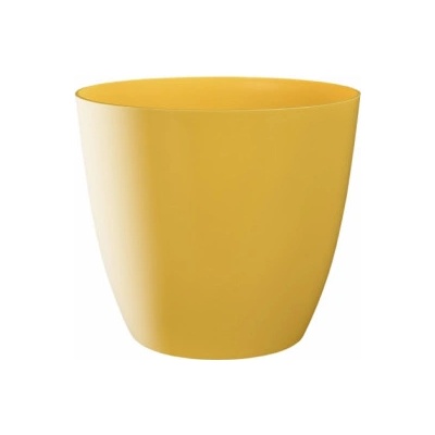 Plastkon Dekorativní Ella lesklá 11 cm žlutá