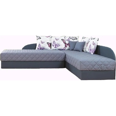 Kambo Ъглово легло Мебели Богдан модел Аделина, с включени 2 бр матраци, с включени възглавници