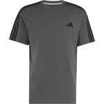 adidas Мъжка тениска adidas Essentials Single Jersey Left Chest Branded Tee T-shirt - Grey Five / Black (217-0476-0313)