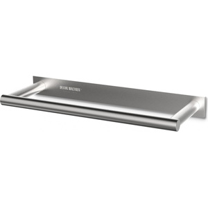 DECOR WALTHER Закачалка на релса за кърпи Mikado Frame матова неръждаема стомана 21 см (0523776)