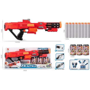 Image 1 of Armtoys ДЕТСКА ПУШКА С МЕКИ ПАТРОНИ И КЕНЧЕТА В ОТВОРЕНА КУТИЯ