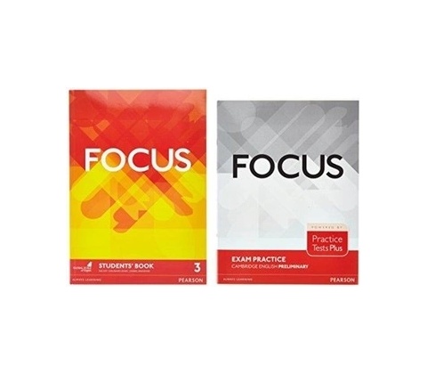 Focus 3 Students' Book w/ Practice Test Plus Preliminary Pack