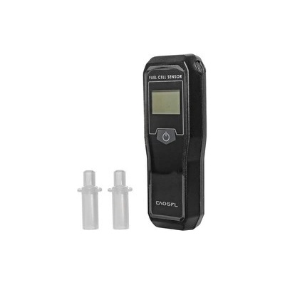 Pracovní doplňky Měřič alkoholu CA05FL, digitální LCD displej, černý Velikost: 111 x 35 x 24 mm