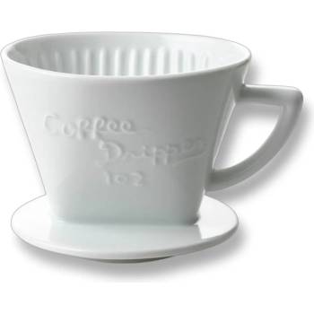 Cafec Trapezoid Dripper порцелан - 02 (G-102W)
