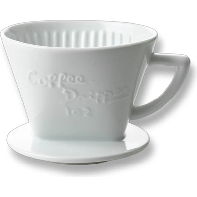 Cafec Trapezoid Dripper порцелан - 02 (G-102W)