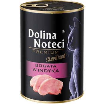 Dolina Noteci Премиум за стерилизирани котки, богат на пуйка, 400 г