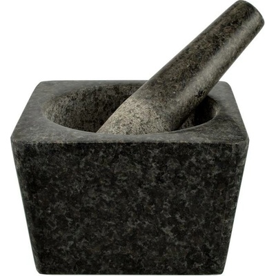 Štvorcový mažiar, žula 13*13*8,5 cm