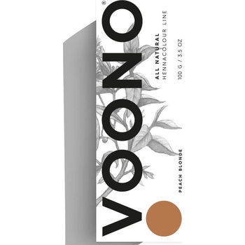 Voono Henna na vlasy Peach Blonde 100 g
