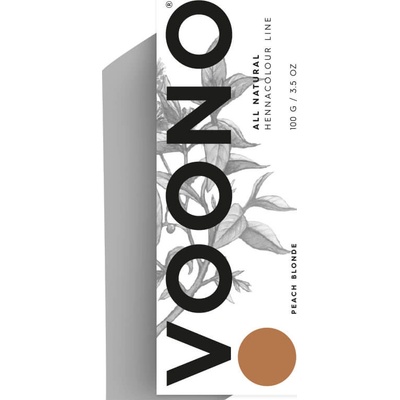 Voono Henna na vlasy Peach Blonde 100 g