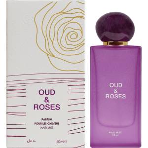 Ahmed Al Maghribi Oud & Roses, спрей за коса, 50 мл, Ahmed Al Maghribi