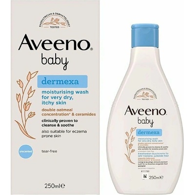 Aveeno baby Dermexa hydratační mycí gel 250 ml