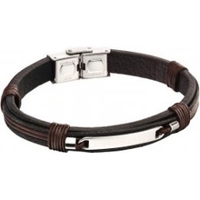 Fred Bennett Pánsky kožený náramok 23cm B5416
