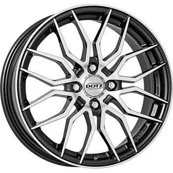 Dotz LimeRock 7x17 4x100 ET44 gunmetal polished