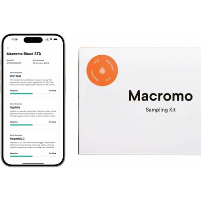 Macromo Domáci Krvný test – STD