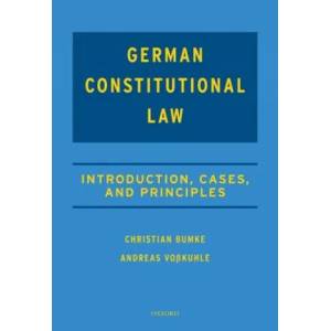 German Constitutional Law | CHRISTIAN; VO BUMKE (ISBN: 9780198808091)